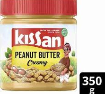 KISSAN PEANUT BUTTER CRUNCHY 350gm