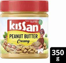 KISSAN PEANUT BUTTER CRUNCHY 350gm