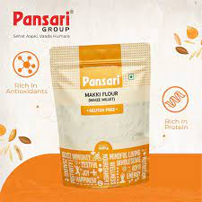 PANSARI MAKKI ATTA 500gm