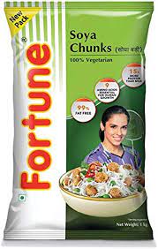 FORTUNE SOYA CHUNKS 1 KG 20 ps box