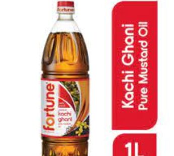 Fortune Kachi Ghani Mustard Oil 1Ltr 12ps box