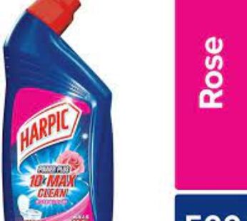 Harpic Toilet Cleaner   Power Plus  Rose  500 Ml Bottle