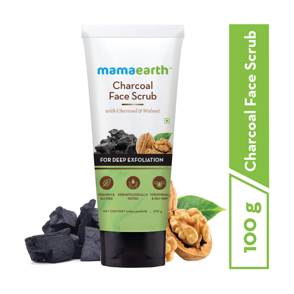 Mamaearth Charcoal aface ascrub 100gm