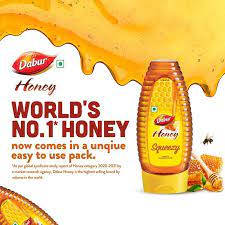 DABUR HONEY 225gm Squeezy pack