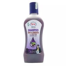 Ayur 100 Ml Pbt Herbals Amla Shikakai With Reetha Shmp For Normal Hair
