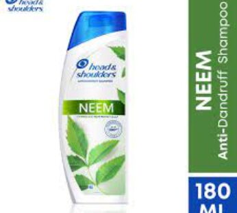 Head Shoulders ANTI DANDRUFF SHAMPOO NEEM 180ml