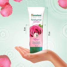 Himalaya Natural glow ROSE Face Wash 100ml - Image 2