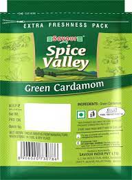savour Spice Valley GREEN CARDAMOM 4gm