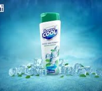 Dermi COOL PRICKLY HEAT POWDER MENTHOL REGULAR 150GM 60PS BOX