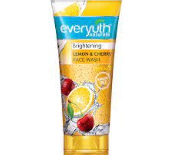 EVERYUTH NATURALS LEMON &CHERRY FACE BWASH 150gm