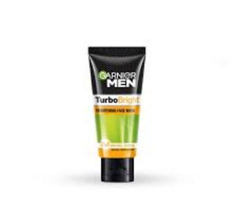 GARNIER MAN TURBO Bright FACE WASH 50gm