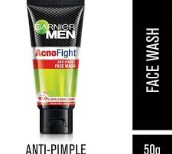 Garnier Men Pimple Clearing Face Wash 50 G Tube Acno Fight