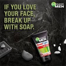 Garnier Men Pimple Clearing Face Wash 50 G Tube Acno Fight - Image 5