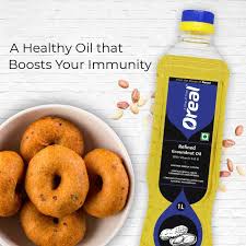 OREAL REFINED GROUNDNUT OIL 1LLT 12ps box - Image 2