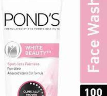POND S Pure WHITE Fash Wash 100gm 24ps box