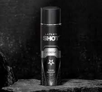 LAYERR SHOT ROCKSTAR PERFUME BODY SPRAY 120ml
