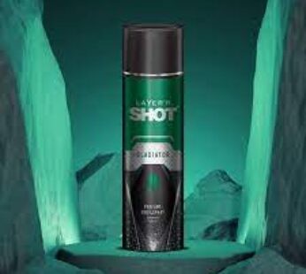 LAYERR SHOT GLADIATDR PERFUME BODUY SPRAY 120ml