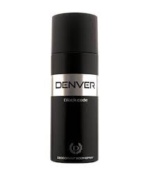 Denver Deo 50 Ml Tin Black Code Power Last Technology Deo Body Spray