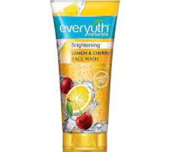 Everyuth naturals LEMON  CHERRY FACE WASH