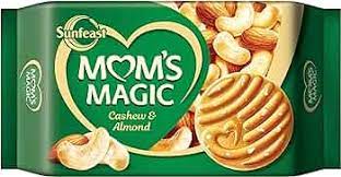 SUNFEAST MOMS MAGIC CASHEW   ALMONDS BISCUITS 200gm 20ps box