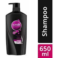 Sunsilk stunning black SHINE SHAMPOO 650 ml