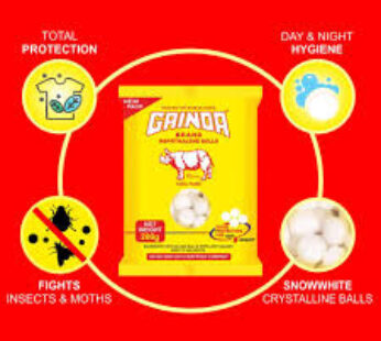 GAINDA NAPHTHALENE BALLS 100gm