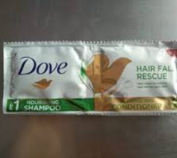 DOVE HAIR FALL RESCUE SHAMPOO AND CONDITIONER TWIN SACHET 6 ML PK384