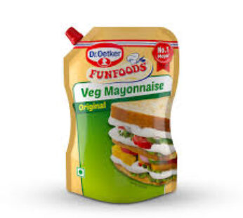 Funfoods Mayonnaise Veg Pouch 875 Gm 12Ps box