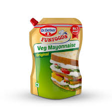 Funfoods Mayonnaise Veg Pouch 875 Gm 12Ps box