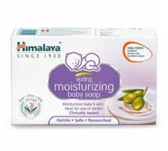 Himalaya Extra Moisturizing Baby Soap Aloe Vera Olive Milk 125 Gm Carton