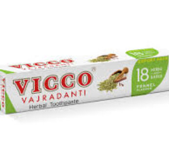 Vicco Vajradanti Ayurvedic Herbs AND BARKS SAUNF FLAVOUR 160gm