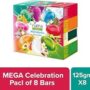 FIAMA Gel bar 125gm 3ps set