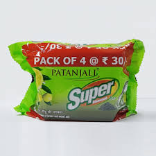 PATANJALI SUPER DISHWASH BAR 3+1 SET 24box