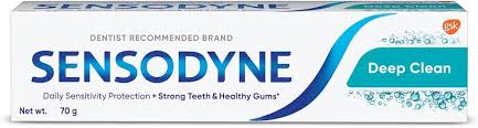 Sensodyne 70 Gm Cdb Deep Clean Advanced Cleaning Lasting Freshness