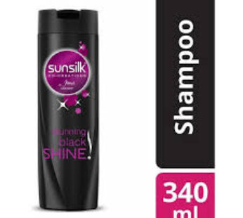 SUNSILK STNNING BLACK SHINE 350ml
