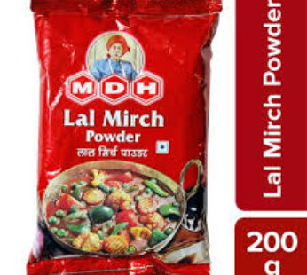 Mdh  Chilly  200 Gm Grounded  Pure