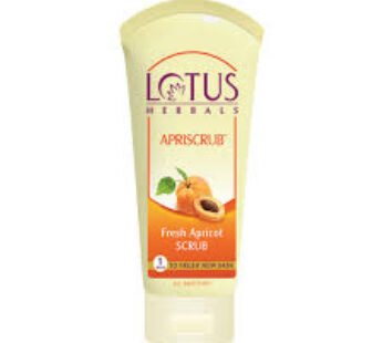 LOTUS HERBALS APRISCRUB FRESH APRICOT SCRUB 60gm