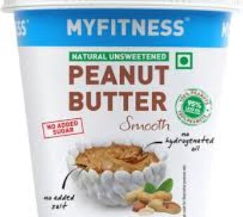MY FITNESS NATURAL UNSWEETENED PEANUT BUTTER SMOOTH 510hm