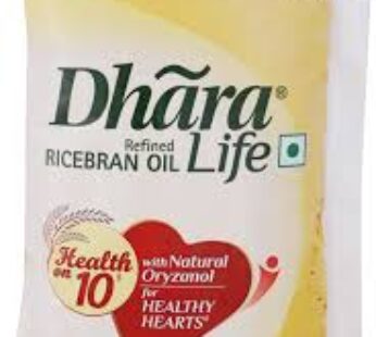 Dhara Fit N Fine Ref Rice Bran Oil 1 Ltr