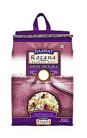 DAAWAT ROZANA BASMATI RICE MINI MOGRA 50no 10kg