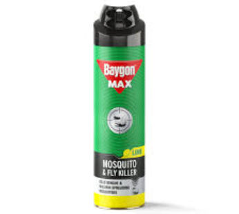 BAYGON MAX MOSQUITO AND FLY KILLER 400ml