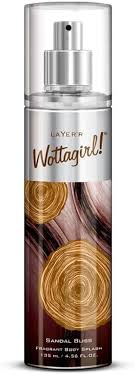 Layer Wottagirl Body Spray SANDAL BLISS 135Ml