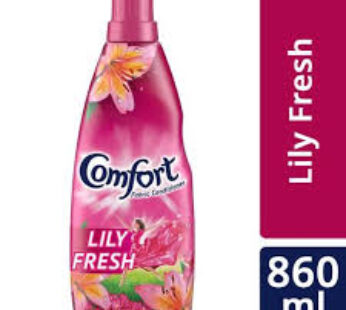 Comfort Fabric Conditioner LILY FRESH 860ML PINK 16 ps box