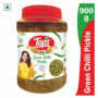 TOPS GOLD green chilli pickle 900gm 12ps box
