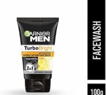 GARNIER MEN Turbo Bright FACE WASH 100gm