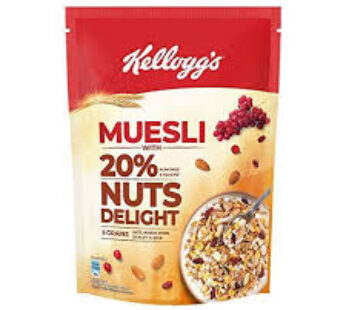 Kelloggs Muesli With 21  NUTS DELIGHT