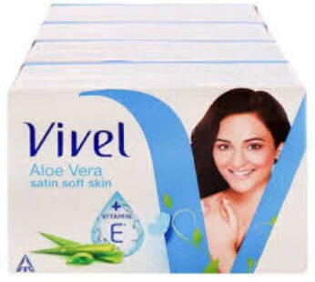 Vivel Soap Aloevera 100Gx4 36ps box