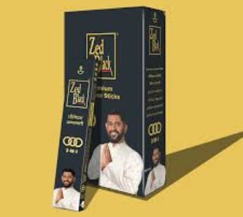 Zed Black Agarbatti 3 In 1 Pack Of 12 X 20 G