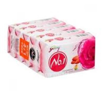 GODREJ NO 1 ALMOND SOAP 100 G PK4