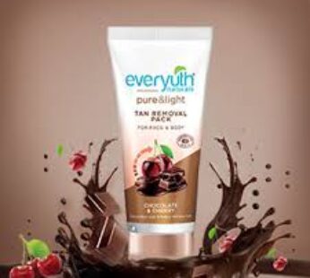 Everyuth Naturals ANTI -POLLUTION PINK CLAY & CHARCOAL FACE PACK 50gm